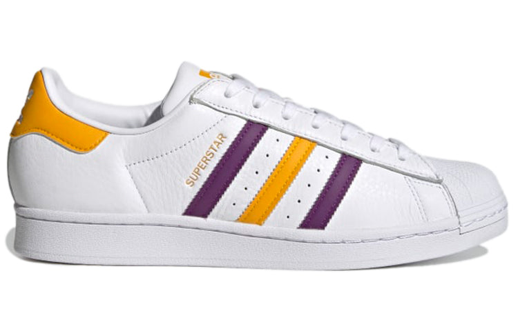 adidas Superstar 'White Gold Purple' FX4277