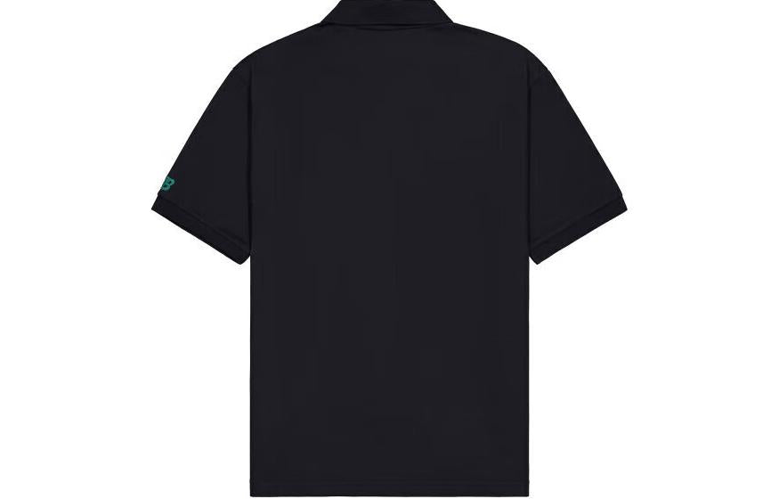 New Balance Small NBSC Polo Shirt Asia Sizing 'Black' NFE22011-BK