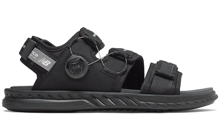 New Balance Soft Cushioning Minimalistic Black Sandals SDL900RB