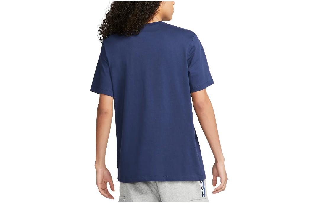 Nike JUST DO IT Logo T-Shirt 'Blue' AR5007-410
