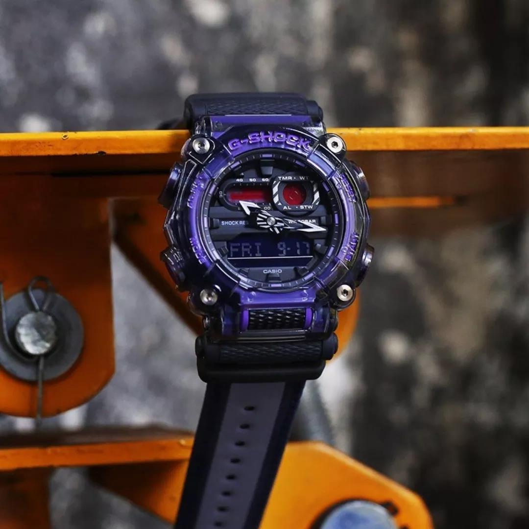CASIO G-Shock Analog-Digital 'Purple' GA-900TS-6APR