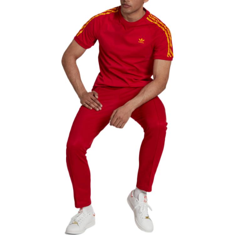 adidas originals 3-Stripes Tee 'Red' HK7419