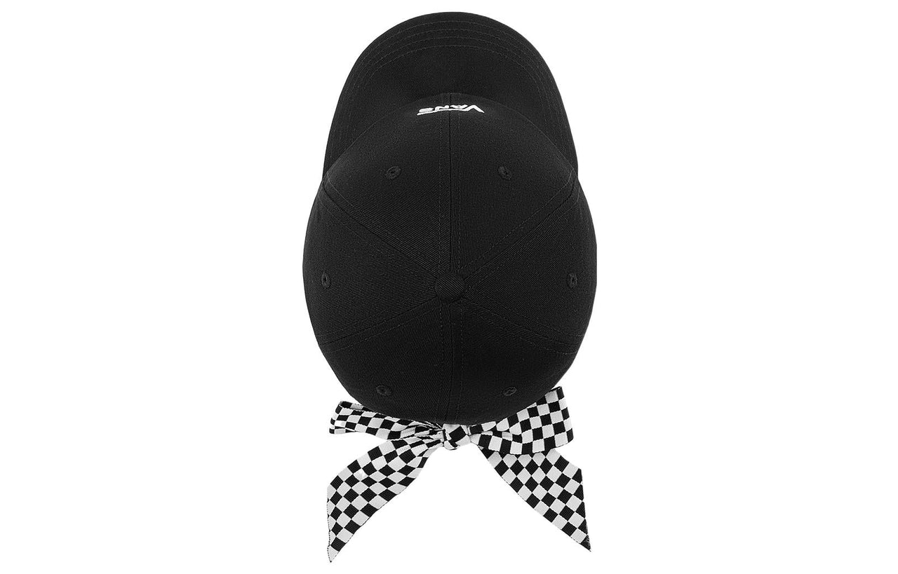 (WMNS) Vans Bow Back Hat 'Black White' VN0A4UM9Y28