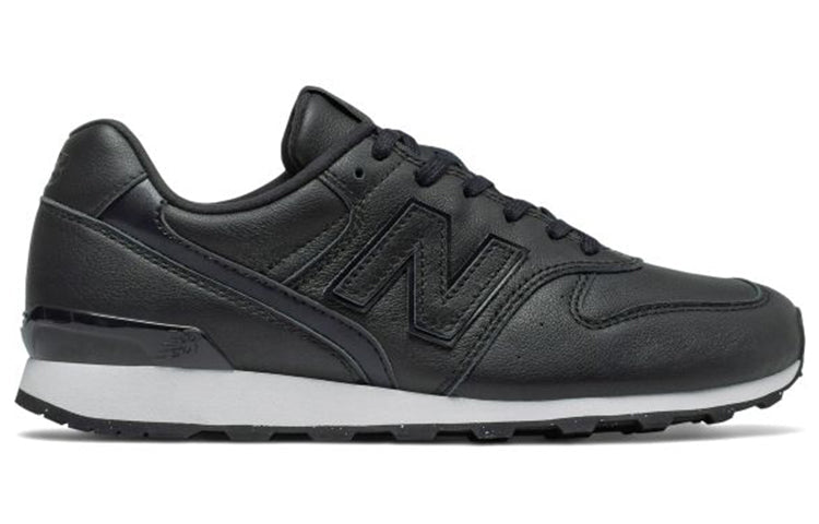 (WMNS) New Balance 696 Leather 'Black White' WL696JV
