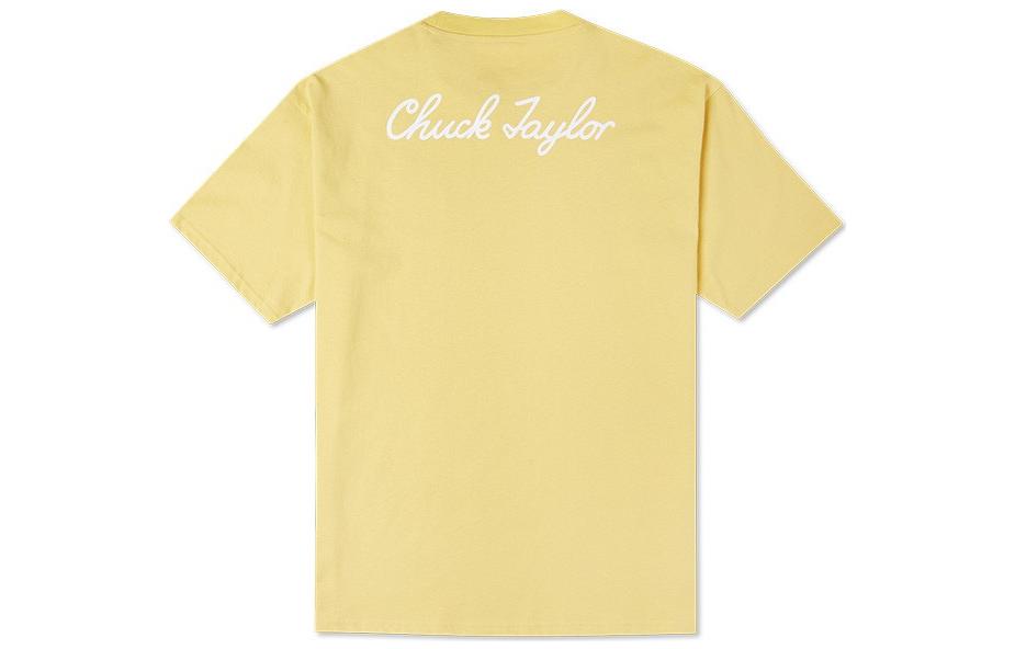 Converse Chuck Taylor Shoe Patch T-Shirt Asia Sizing 'Yellow' 10020931-A15