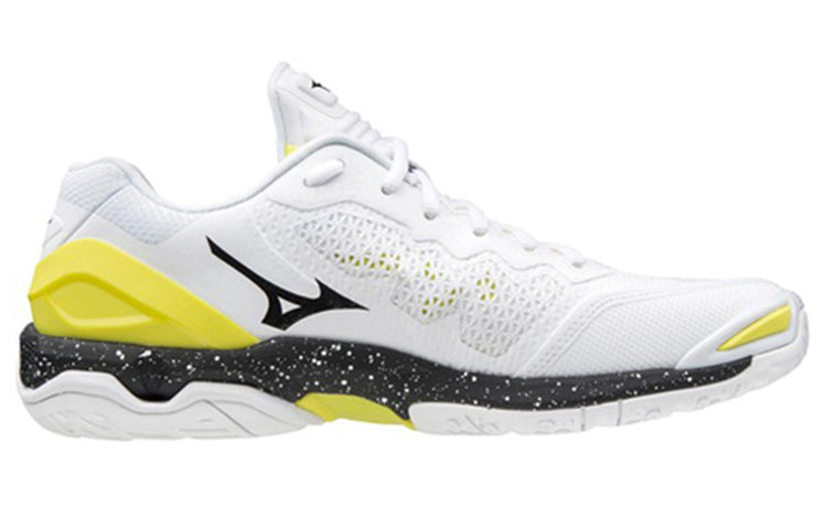 Mizuno Wave Stealth 5 'White Black Yellow' X1GA180008
