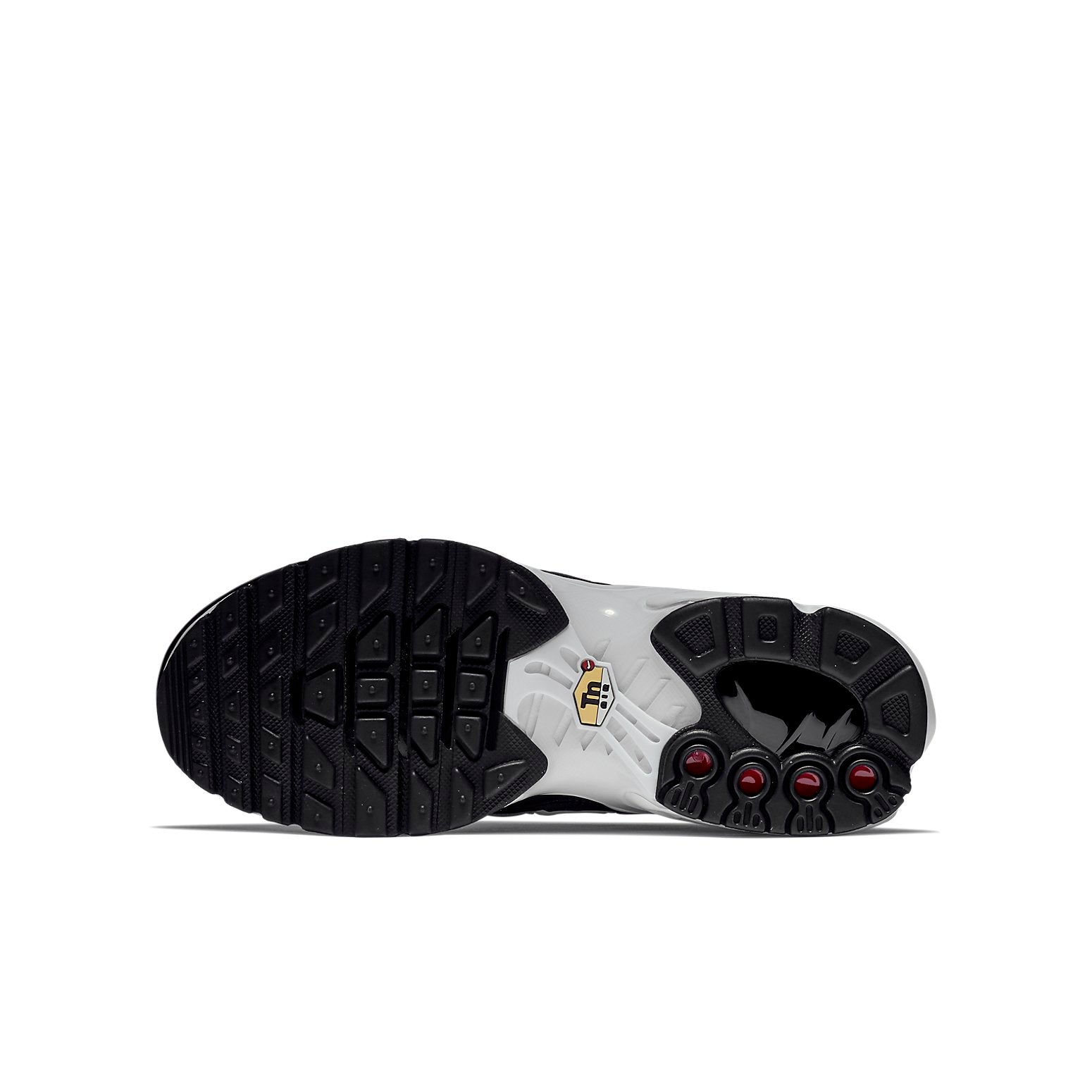 (GS) Nike Air Max Plus 'Black White' 655020-077