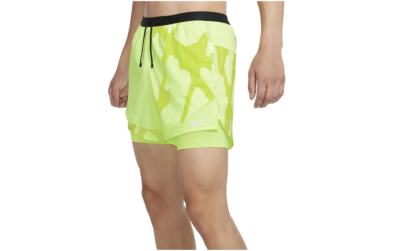 Nike Dri-FIT Stride Run Division 2-In-1 Running Shorts 'Green' DQ4762-358