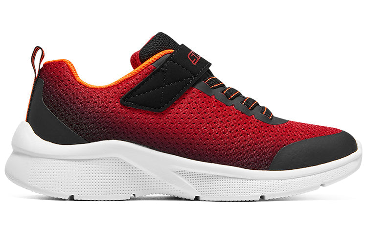(GS) Skechers Microspec - Zorva Shoes 'Red Black' 403826L-RDBK