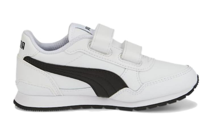 (PS) PUMA ST Runner v3 Leather Shoes 'White Black' 384905-07
