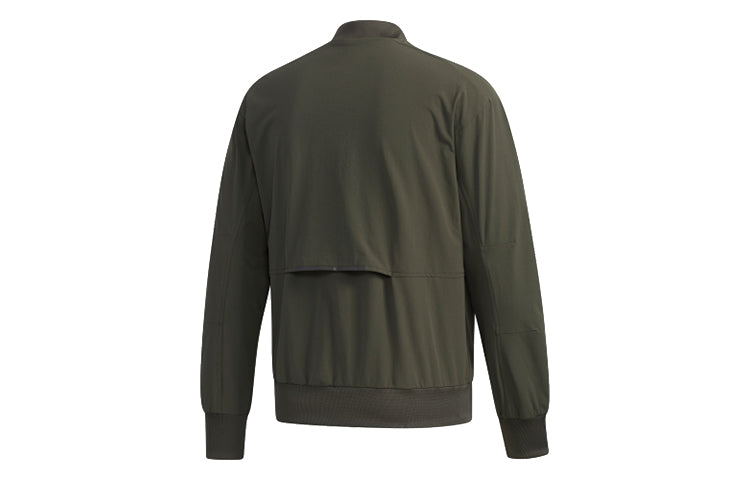 adidas O1 Jkt Bomb Pocket aviator Jacket Brown Green EH3749