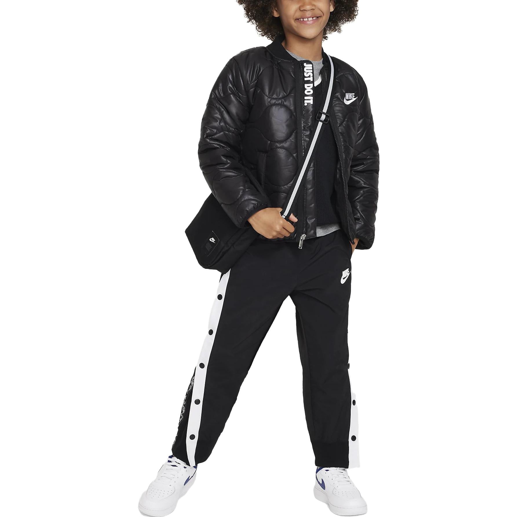 (PS) Nike Quilted Bomber Jacket 'Black' FV4566-010