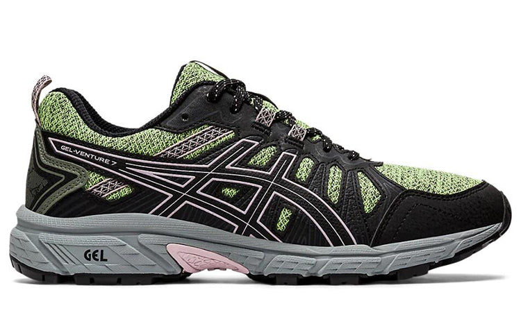 (WMNS) ASICS Gel-Venture 7 'Green Black' 1012A627-300