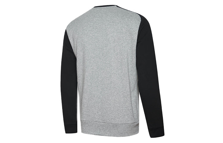 PUMA Logo Long Sleeve T-Shirt 'Grey Black' 594103-04