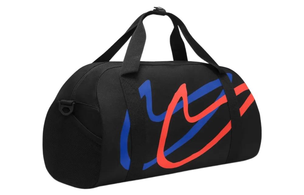 (GS) Nike Gym Club-Acc Gfx Fa22 Athleisure Casual Sports Large Capacity travel 'Black' DQ5147-010