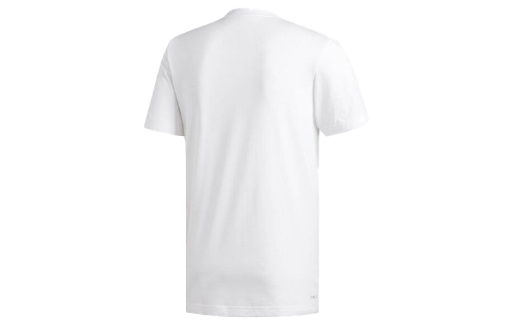 adidas Spida Geek Up Cartoon Character Printing Short Sleeve White DQ0920