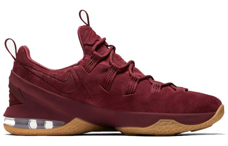 Nike LeBron 13 Low Premium 'Team Red Gum' AH8289-600