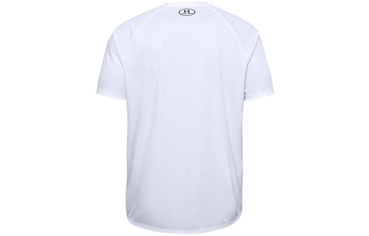 Under Armour Tech Big Logo Printing Male White 1357234-100