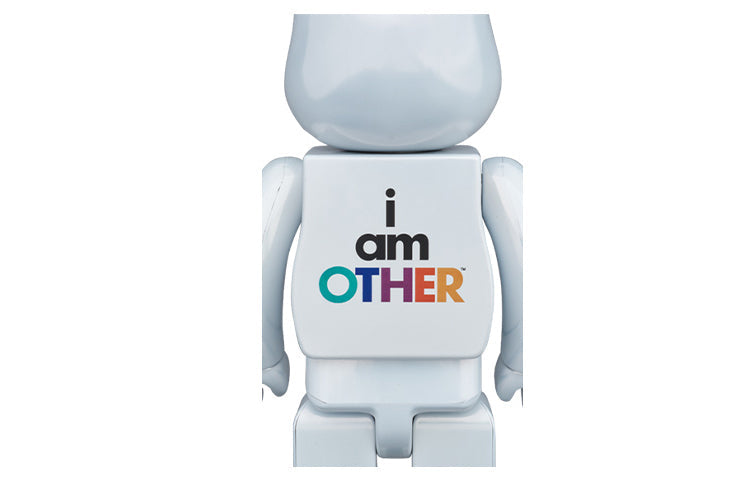 BE@RBRICK I am other White 400% I-AM-OTHER