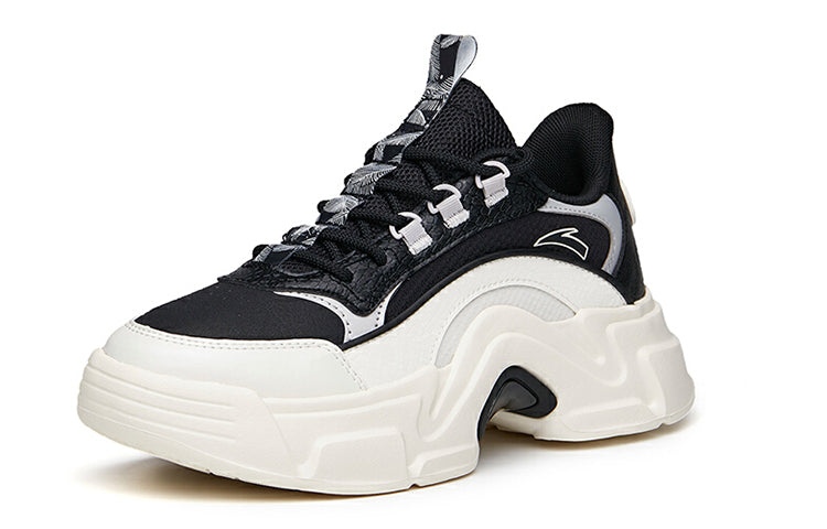 (WMNS) ANTA Life Series Sneakers 'Black' 122138887-6