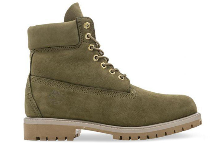 Timberland 6 Inch Premium Waterproof Boot 'Olive Nubuck' A1YQ1
