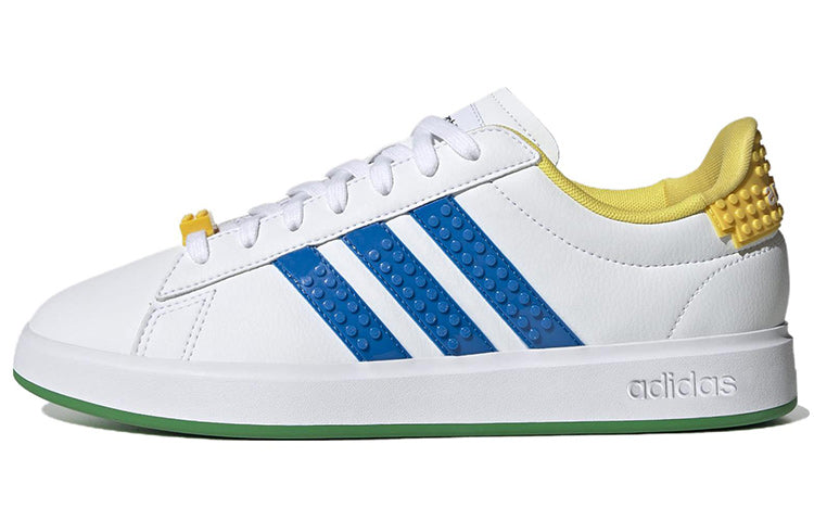 adidas x LEGO Grand Court 2.0 'White Blue Yellow' HP9382