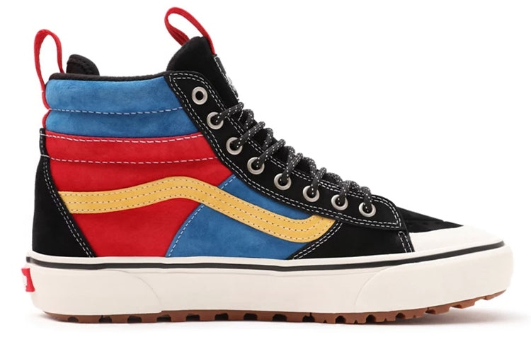 Vans Unisex SK8-HI Mte-2 Sneakers Black/Blue/Red VN0A5HZZBTE