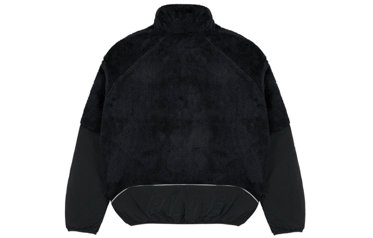 PALACE High Collar Unisex Black Jacket PAL-FW20-373
