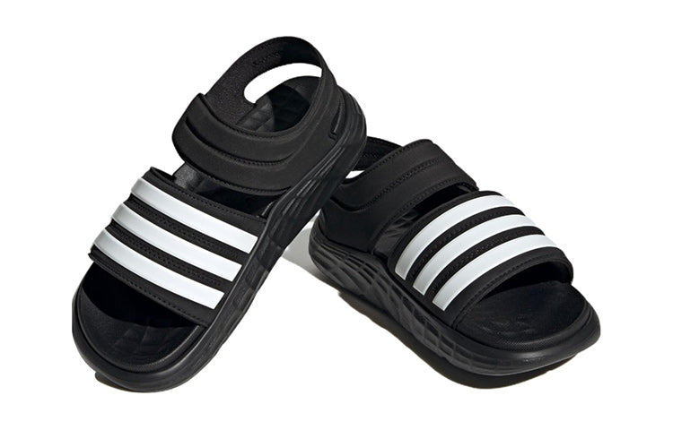 (PS) adidas Duramo Sandals 'Core Black White' HP5832
