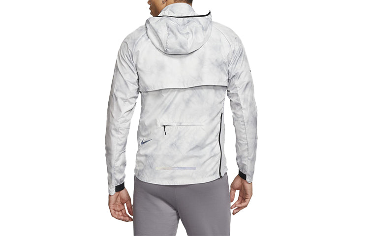 Men's Nike Detachable Vest Hooded Jacket Gray BV5700-043