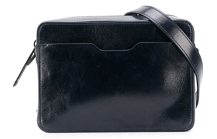 Men's Off-White Webbing Black Shoulder Bag OMNA070E20LEA001