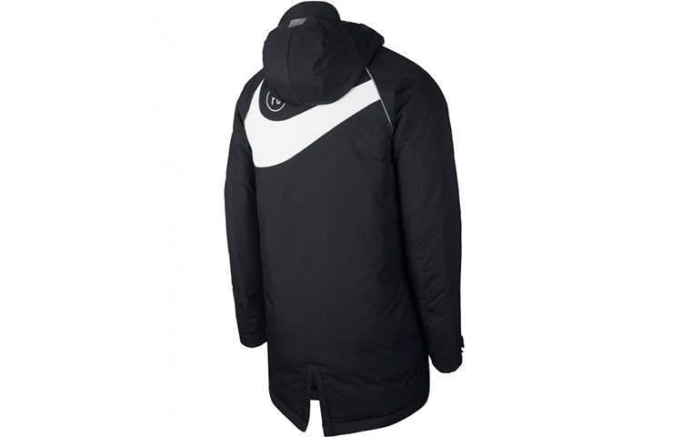 Nike F.C. Sideline Field Hood Jacket Black Casual Coat GYM Padded Black CJ5884-010