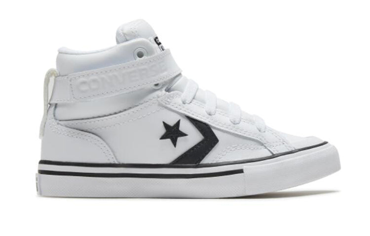 (GS) Converse Pro Blaze Strap High 'White Black' 663605C