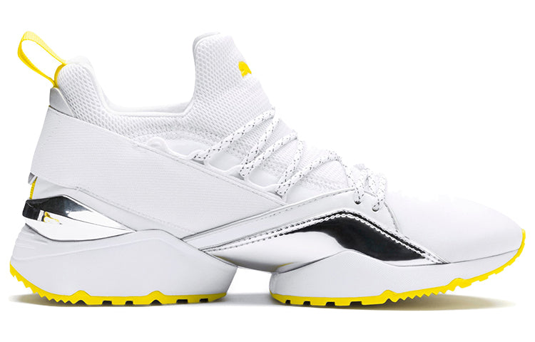 (WMNS) PUMA Muse Maia TZ Metallic 'Blazing Yellow' 369492-01