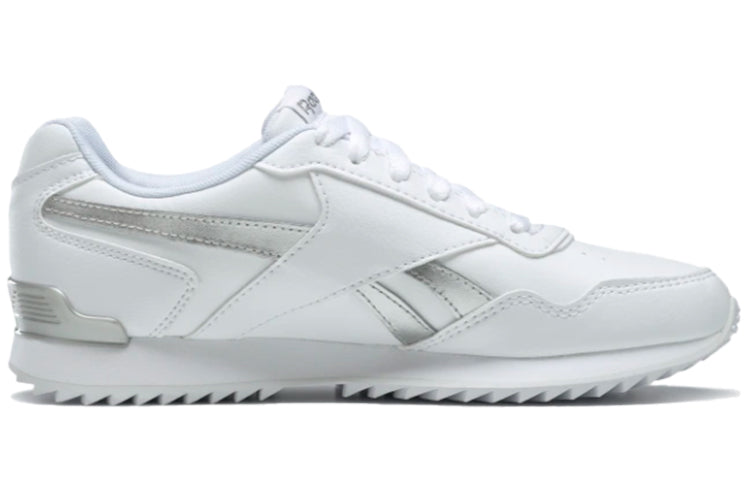 (WMNS) Reebok Royal Glide Ripple Clip 'White Grey' BS5819