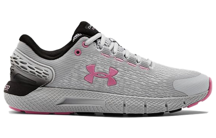 (WMNS) Under Armour Charged Rogue 2 Grey/Pink 3022602-101