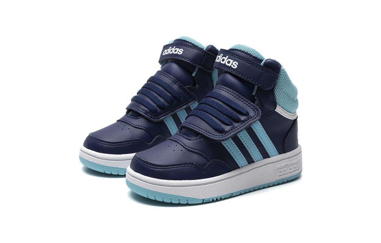 (TD) adidas Hoops Mid 'Navy Baby Blue' IF5314