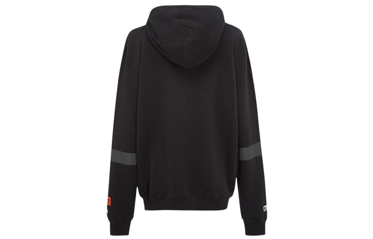 Men's HERON PRESTON Design hooded Cardigan Black HMBE001F198080040488