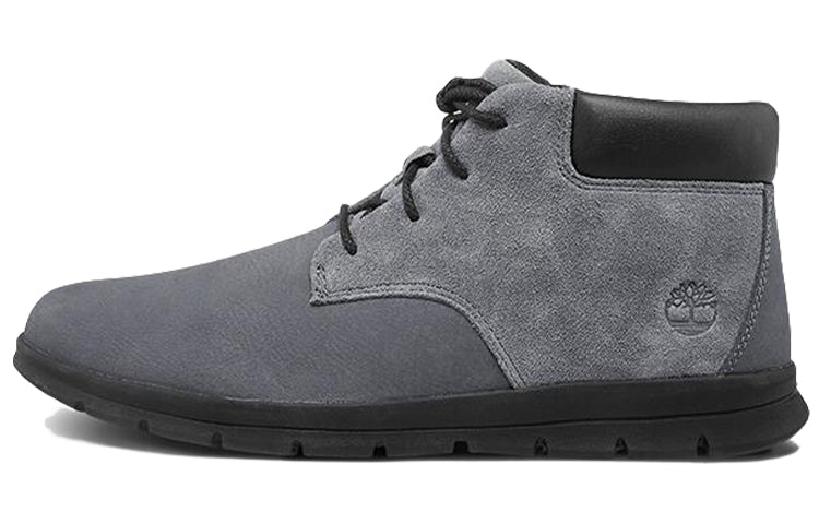 Timberland Graydon Leather Chukka Wide-Fit Boots 'Grey' A1ZM4