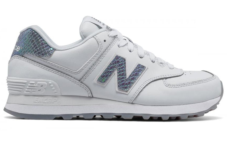 (WMNS) New Balance 574Series 'White Grey' WL574LEA