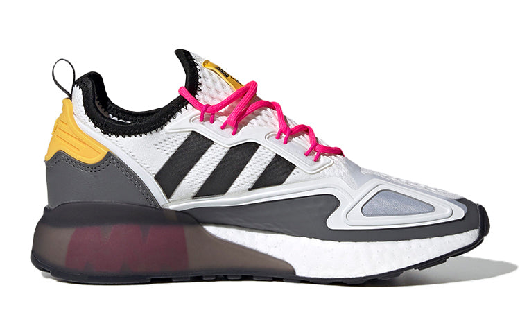 (GS) adidas Ninja x ZX 2K Boost J 'Time In - White Grey' FZ0481