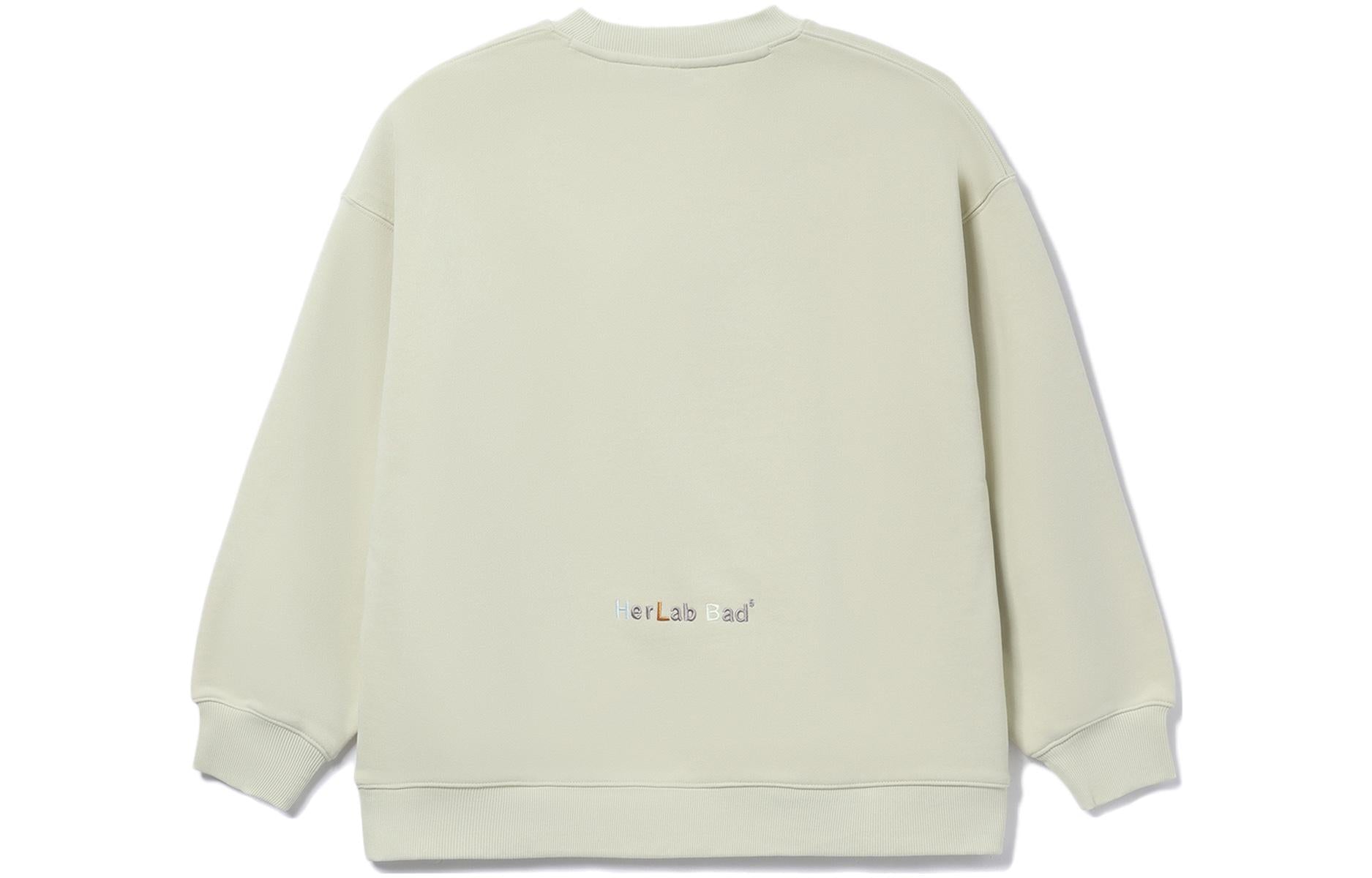 (WMNS) Li-Ning BadFive Embroidered Logo Sweatshirt 'Beige' AWDR742-3