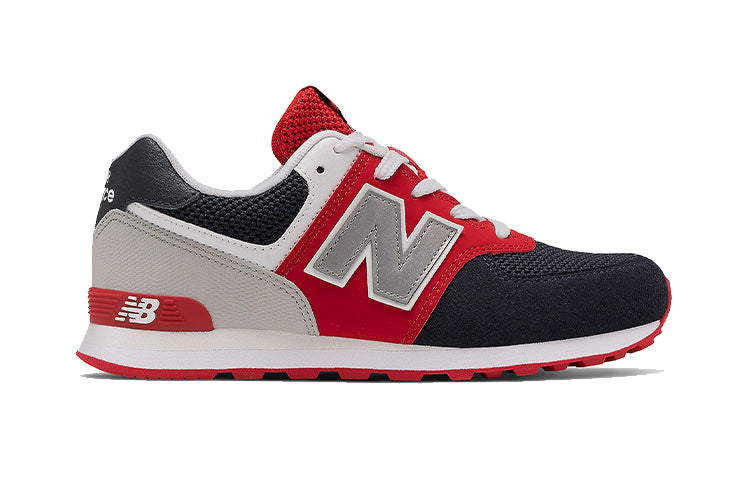 New Balance 574 Series Black Grey Red GC574SA1