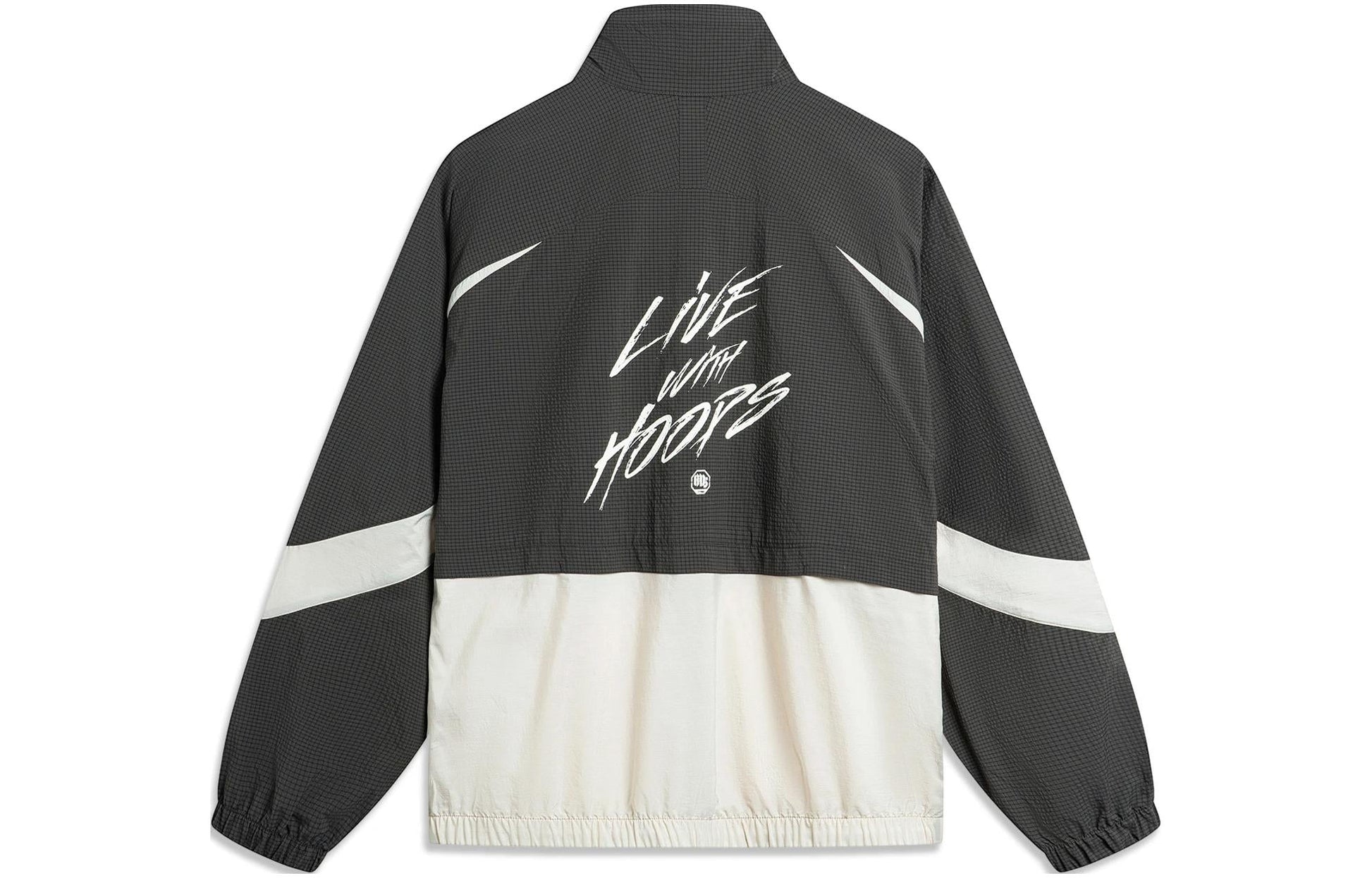 Li-Ning BadFive Graphic Jacket 'Grey White' AFDU419-6