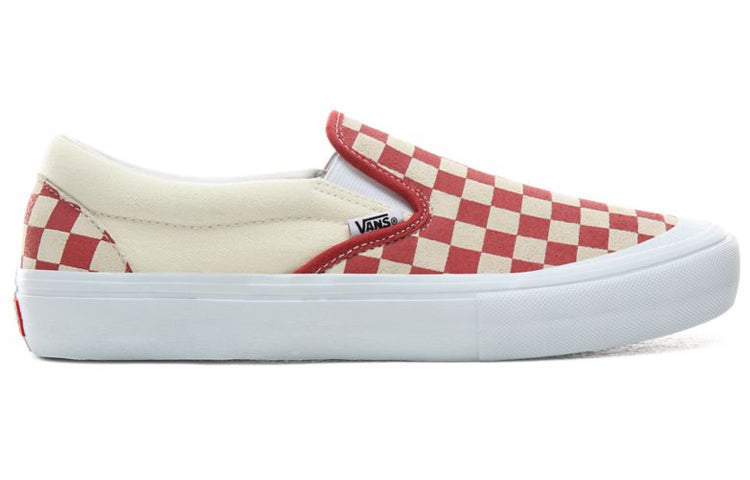 Vans Slip On Pro Checkerboard 'Red White' VN0A347VV0I