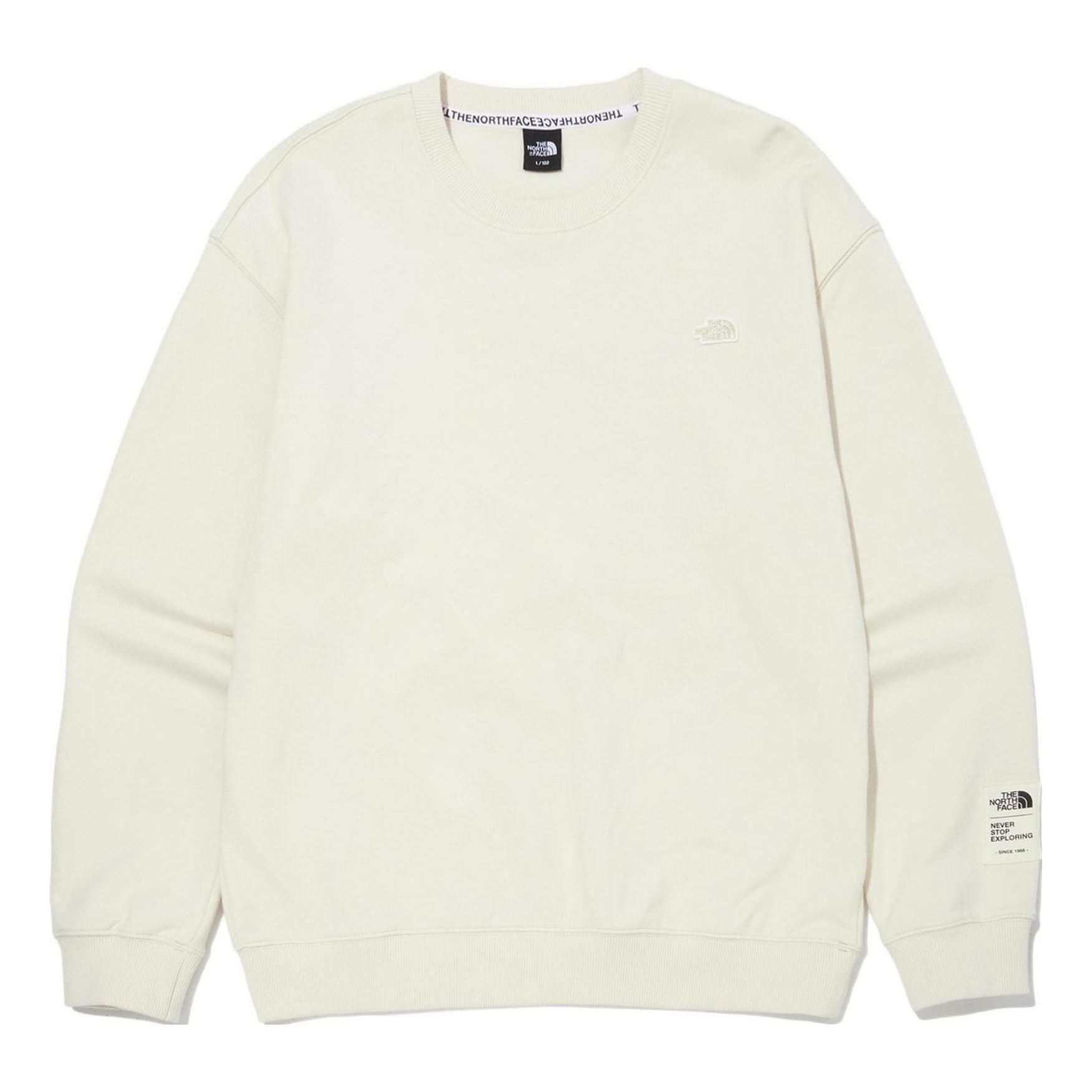 THE NORTH FACE SS22 ESSENTIAL Logo Sweater 'Beige' NM5MN00B