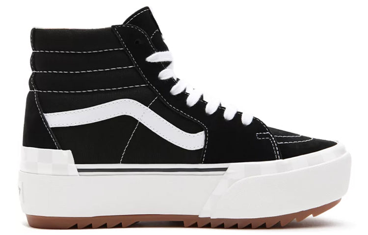 Vans Suede/ Thick Sole Casual Skateboarding Shoes Black White VN0A4BTW5ZN
