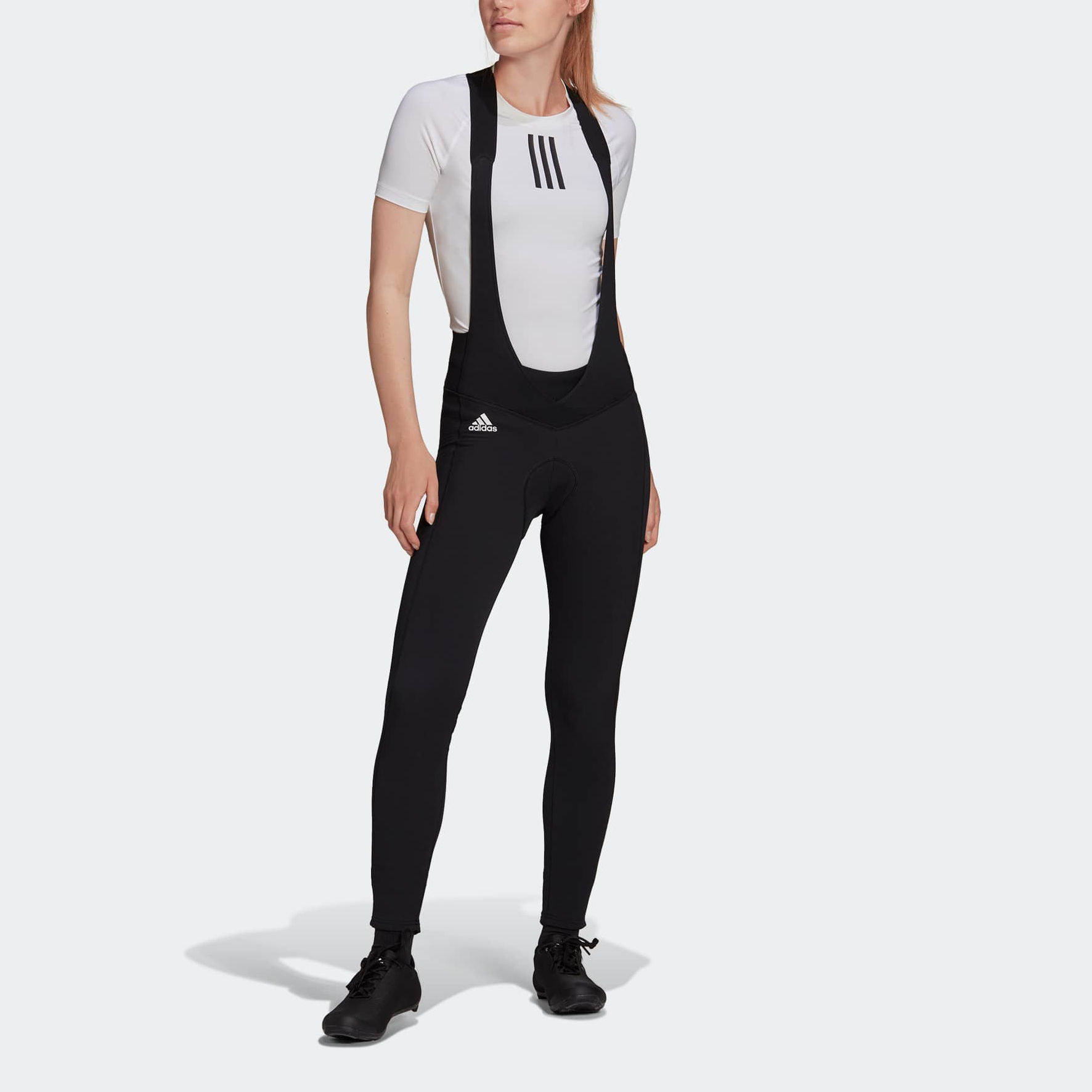 (WMNS) adidas The Padded COLD.RDY Cycling Bib Tights Asia Sizing 'Black' GT6624