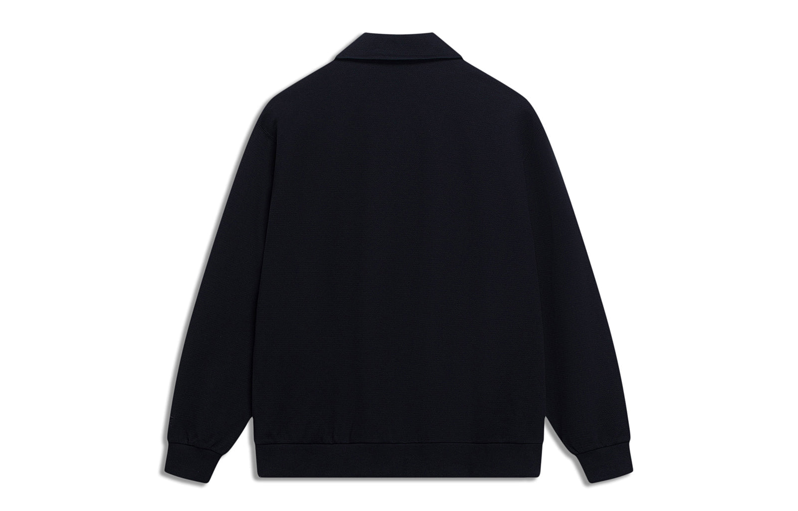Li-Ning Counterflow Triple Logo Half Zip Sweatshirt 'Black' AWDT589-2