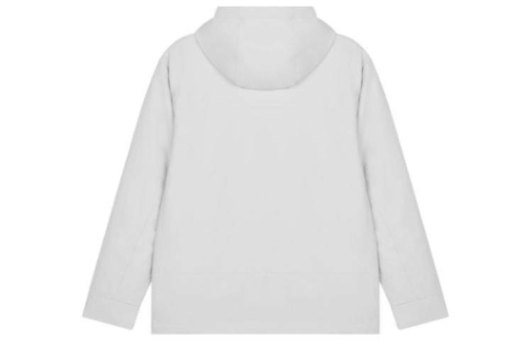 New Balance Logo Print Windproof Jacket Asia Sizing 'White' AMJ23357-GYM